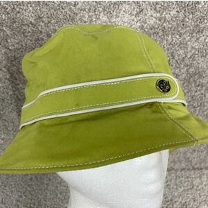 New Authentic COACH lime Bucket Hat Belt Trim